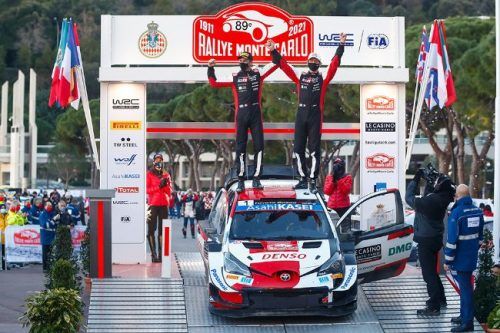 WRC: Awali 2021 dengan Kemenangan, Ogier Cetak Rekor di Monte Carlo
