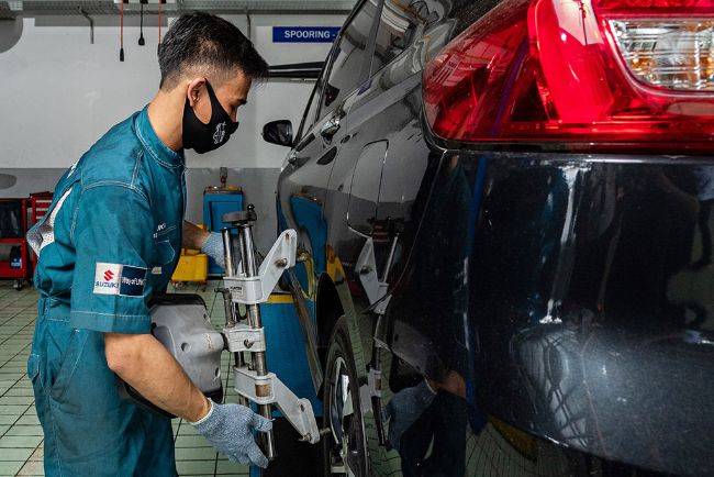 Suzuki Berikan Servis Gratis bagi Korban Banjir di Kalimantan Selatan, Ini Syaratnya Suzuki bengkel