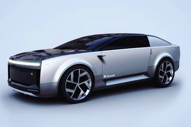 Microsoft Surface Car, Tak Kalah Keren Dari Mobil Otonom Apple Microsoft car