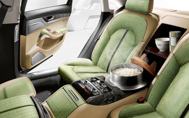 Percaya Gak Percaya, Ini Dia 3 Aksesoris Interior Mobil Yang Bikin Heran Audi A8 Rice Cooker