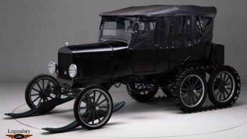 Ford Model T Tahun 1926 Disulap Jadi Mobil Salju Ford Model T Tahun 1926 Disulap Jadi Mobil Salju