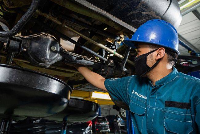 Gratis, Periksa Mobil dan Motor Suzuki yang Terdampak Banjir di Semarang Suzuki servis