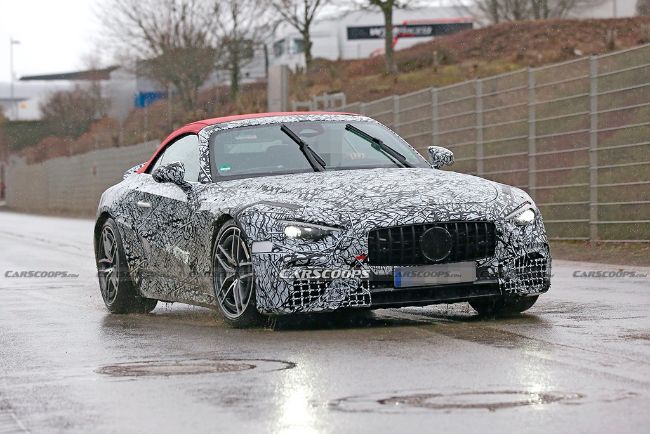 Spyshot-Mercedes-AMG-SL-Prototype-4 Spyshot-Mercedes-AMG-SL-Prototype-4