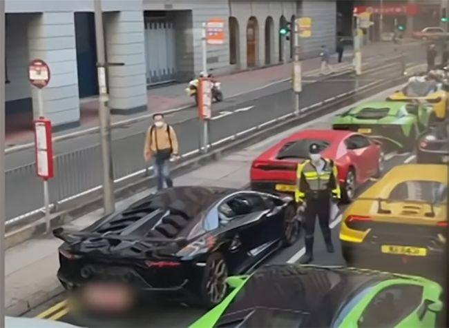 Polisi Hongkong Razia Puluhan Supercar Karena Kebut-Kebutan di Tol Razia Supercar Hong Kong