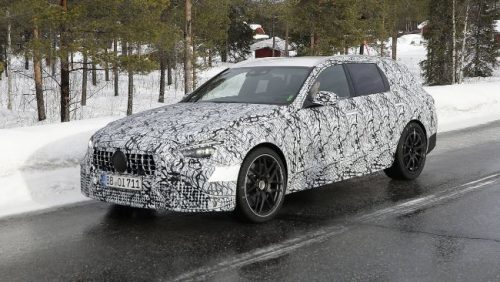 Mercedes-AMG C63 Estate Hybrid Tertangkap Kamera Sedang Diuji