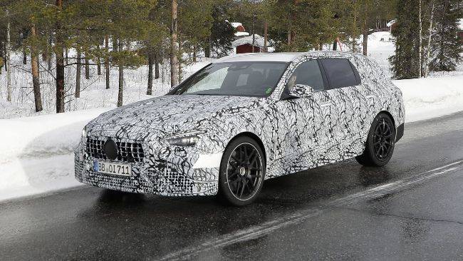 Mercedes-AMG C63 Estate Hybrid Tertangkap Kamera Sedang Diuji Mercedes-AMG C63 Estate