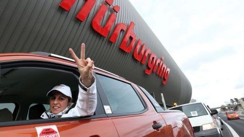 Sabine Schmitz akan Jadi Nama Tikungan di Nurburgring Nordschleife