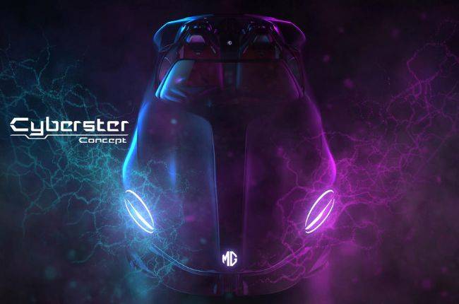 MG Rilis Teaser Konsep Roadster Listrik Cyberster MG Cybertster