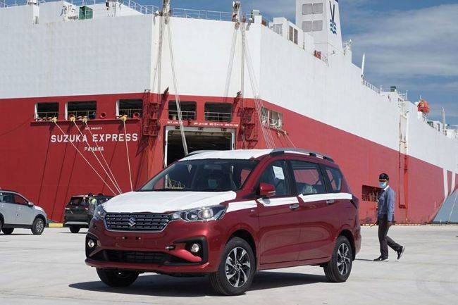 Ekspor Mobil Suzuki Tumbuh Signifikan, Naik Sampai 108 Persen Suzuki Ertiga Ekspor