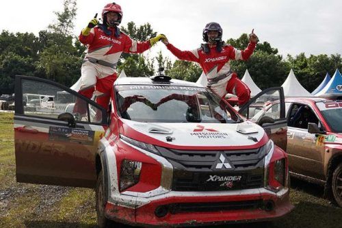 Mitsubishi Xpander AP4 Jadi Jawara di Fortuna Nusantara Tropical Sprint Rally 2021