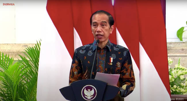 Pameran Mobil Berstandar New Normal, IIMS Hybrid 2021, Resmi Dibuka Jokowi di Tengah Pandemi Jokowi IIMS Hybrid 2021