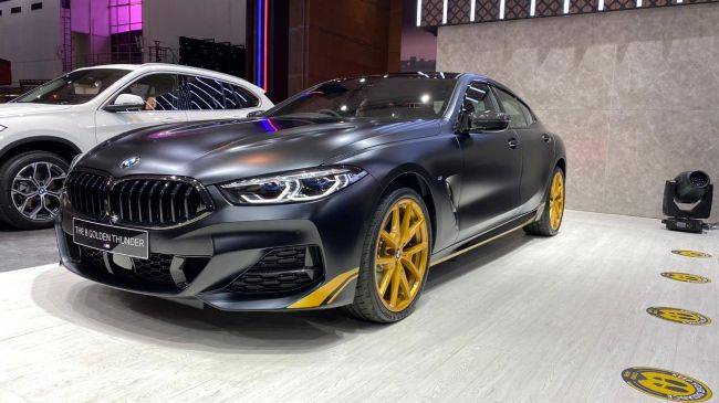 BMW Seri-8 Gran Coupe Golden Thunder Cuma Satu Unit di Indonesia BMW Seri-8 Gran Coupe Golden Thunder