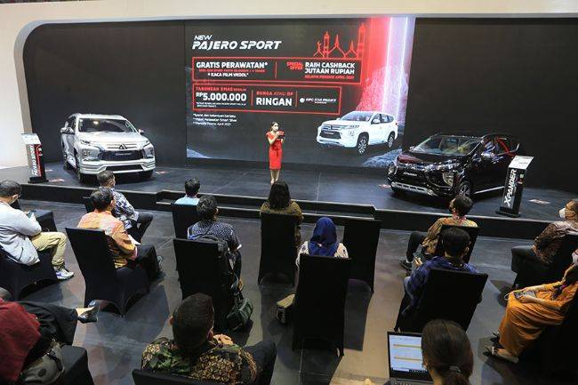 Andalkan Xpander dan Pajero Sport di IIMS Hybrid 2021, MMKSI Bidik Penjualan 600 Unit Mitsubishi IIMS Hybrid 2021