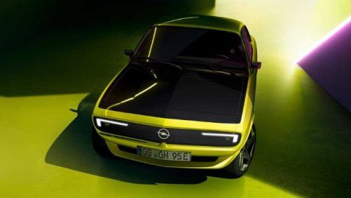 Opel Manta GSe, Mobil Listrik dengan Grille yang Bisa Tampilkan Pesan dan Gambar