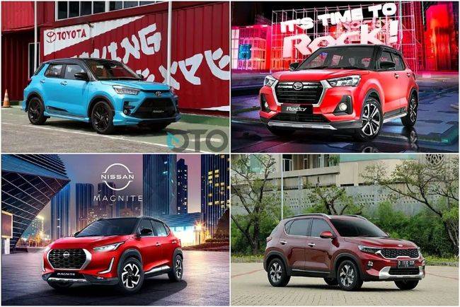 Ramai Segmen SUV Kecil Banyak Fitur; Pilih Sonet, Magnite, Raize atau Rocky Small SUV