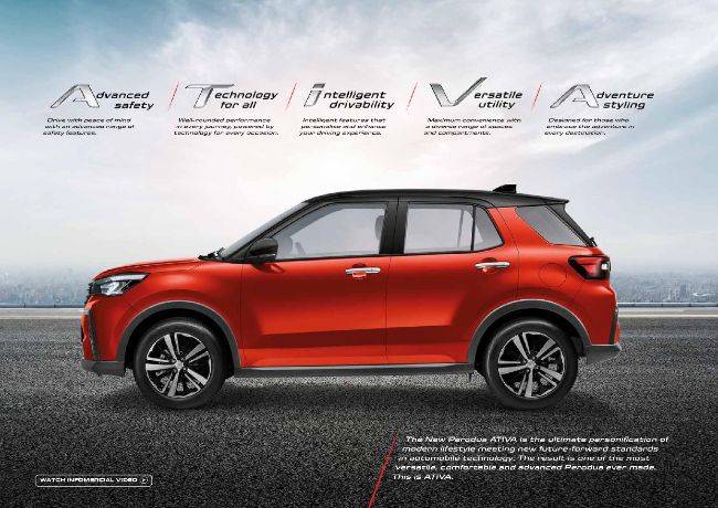 Yuk Intip Fitur Keselamatan Daihatsu Rocky di Negeri Jiran, Perodua Ativa Perodua Ativa