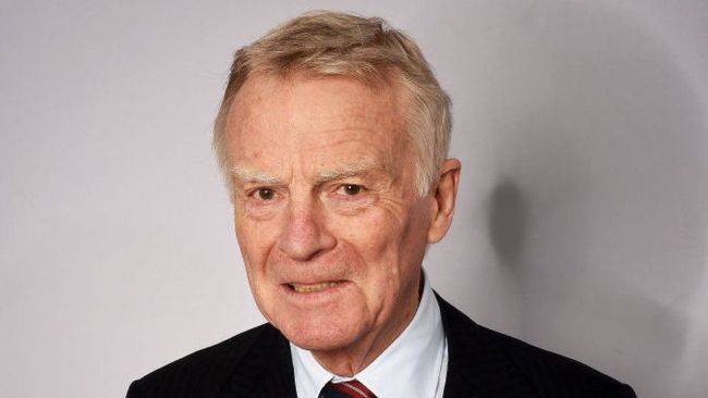 Mantan Presiden FIA Max Mosley Meninggal Dunia Max Mosley