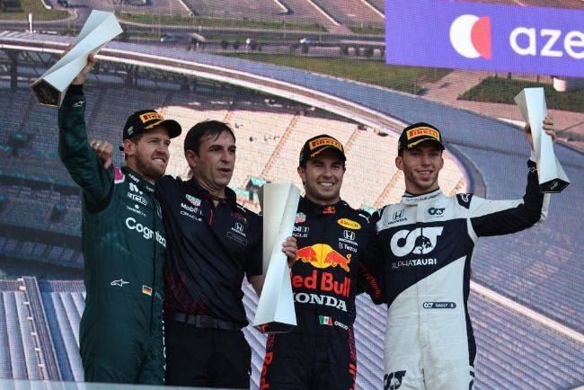 F1: Anti-Klimaks Verstappen Vs Hamilton, Perez Rebut Kemenangan GP Azerbaijan 2021 F1 GP Azerbaijan