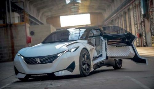 Yuk Intip Detail Mobil Konsep Peugeot Fractal