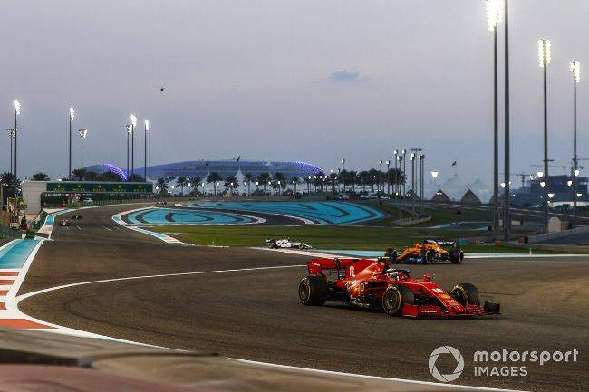 Demi Balapan Seru, Abu Dhabi Ubah Layout Sirkuit F1 Yas Marina Charles Leclerc Ferrai Abu Dhabi F1 GP