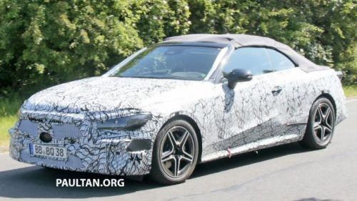 SPYSHOT: Mercedes-Benz CLE Diuji, Cabriolet Baru Gunakan Platform C-Class Berdesain Kontroversial
