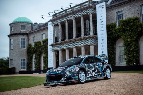 Ford Puma Rally1 Hadir di Goodwood, Mobil Reli PHEV untuk WRC 2022