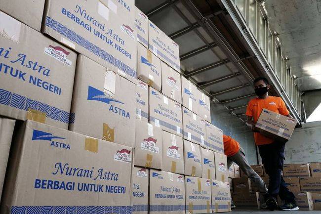 Astra Gelontorkan Bantuan Tahap Ketujuh Rp 30 Miliar Untuk Warga Terdampak Covid-19 Astra Donasi