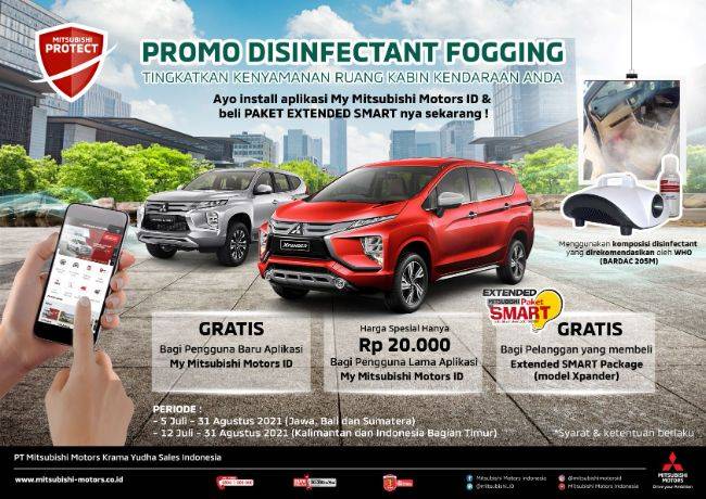 Mitsubishi Indonesia Gelar Healthy Campaign dan Sesuaikan Layanan Selama PPKM Mitsubishi