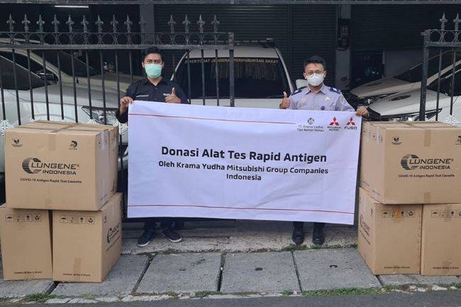 Mitsubishi Group Tambah Bantuan Untuk Menanggulangi Covid-19 di Indonesia. Mitsubishi donasi