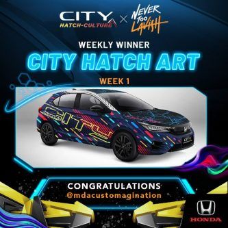 Honda Adakan Lomba Desain Virtual City Hatch Art, Berikut Ini Pemenang Mingguannya!