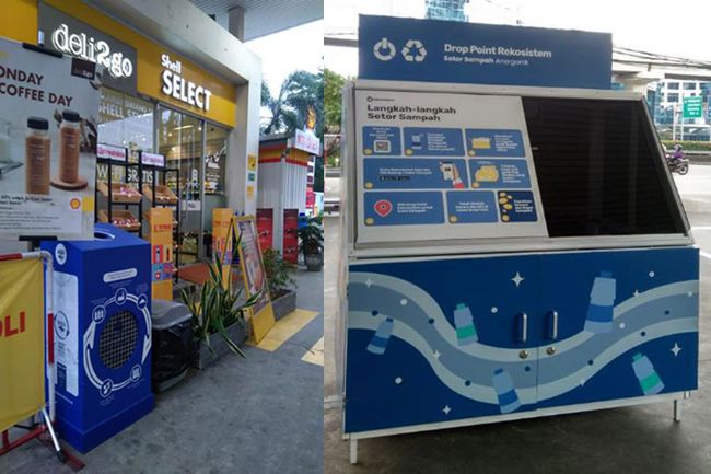 10 SPBU Shell Sediakan Dropbox Sampah Botol Plastik untuk Daur Ulang