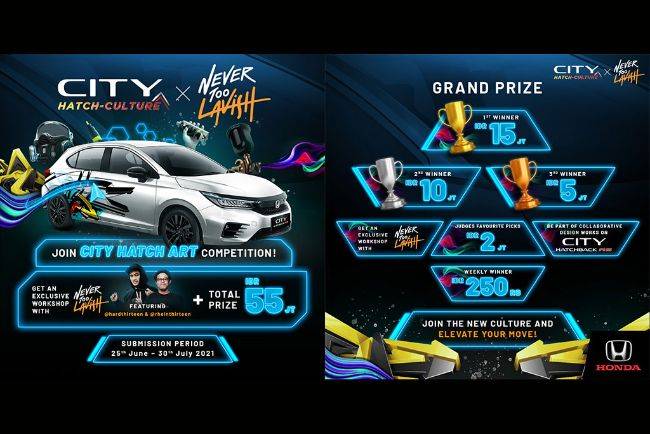 HPM Umumkan 15 Karya Terbaik pada Honda City Hatch Art Competition Honda City Hatch Art Competition