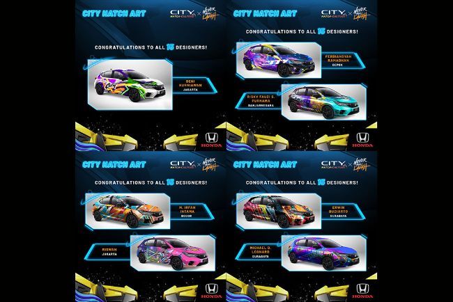 Honda City Hatch Art Competition