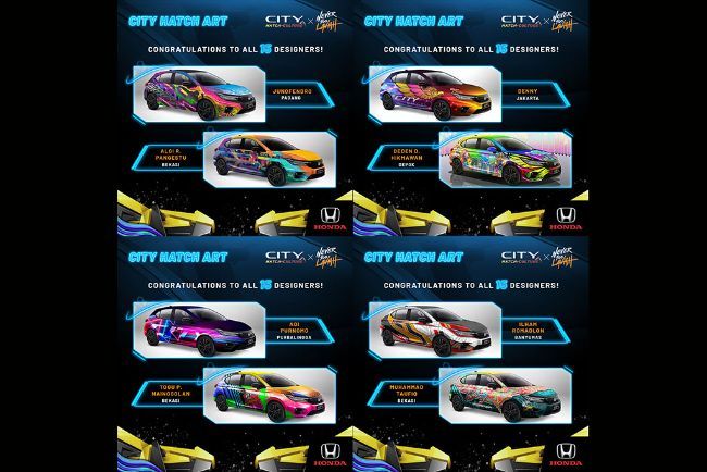 Honda City Hatch Art Competition