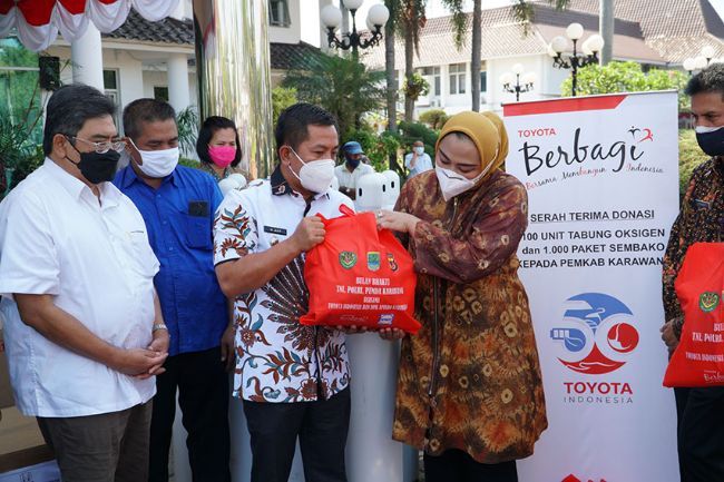 Toyota Indonesia Donasi