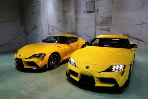 Lego Bikin Toyota GR Supra Skala 1:1, Punya Mesin dan Bisa Dikendarai