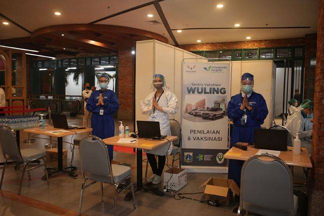 Wuling Opens Free Covid-19 Vaccination Center Again, Check Implementation Date