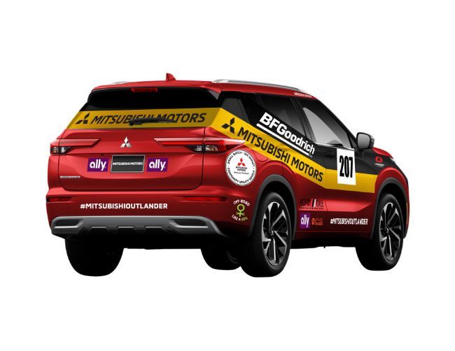 Mitsubishi Outlander Turun Di Rebelle Rally, Pakai Livery Kemenangan ...