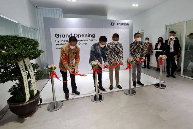 Perluas Jaringan, Andalan Motor Resmikan Dealer Hyundai Summarecon Bekasi Hyundai Bekasi