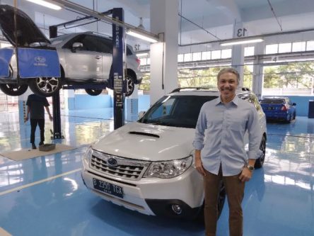 Aldi Hutasoit, pembalap Ferrari Indonesia Kena ‘Racun’ Subaru Aldi Hutasoit, pembalap Ferrari Indonesia Kena ‘Racun’ Subaru