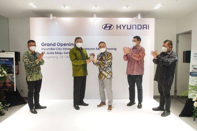 Luaskan Jangkauan, HMID Resmikan Hyundai City Store Summarecon Mall Serpong Hyundai Serpong