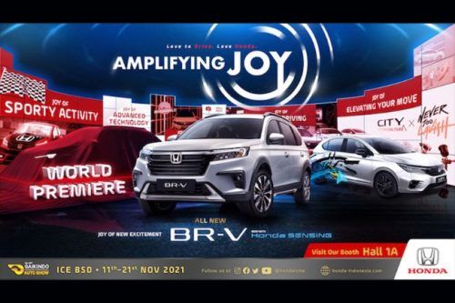 Honda Siapkan 24 Mobil di GIIAS 2021, Termasuk World Premiere Honda BR-V