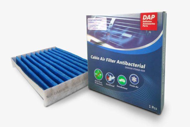 Daihatsu Kenalkan Cabin Air Filter-Antibacterial, Komponen Penting di Tengah Pandemi Daihatsu filter kabin