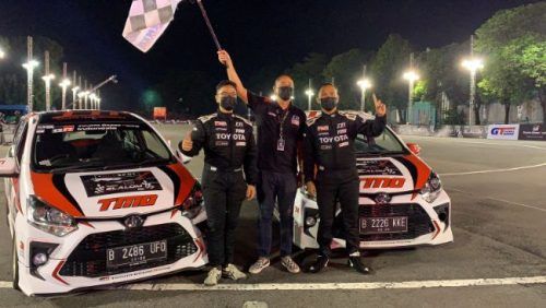 Tim Slalom TTI Sapu Bersih Podium di Kejurnas Pembuka