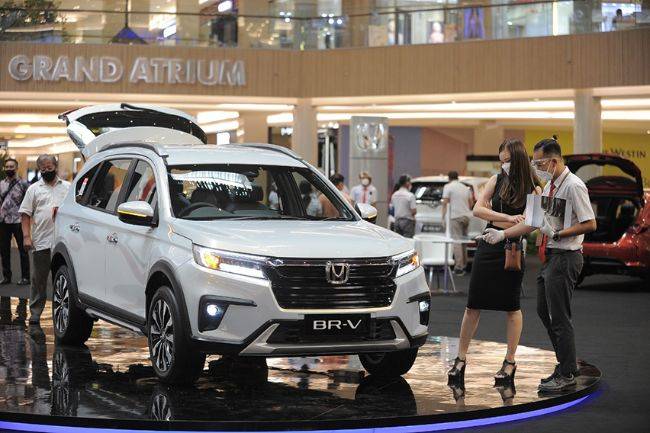 All New Honda BR-V Tampil Perdana Menyapa Publik Surabaya All New Honda BR-V di Surabaya