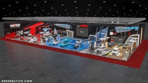 Begini Tampilan Booth Toyota di GIIAS 2021, Ada Apa Aja?
