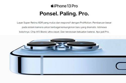 Resmi, Ini Dia Harga iPhone 13 di Indonesia, Lebih Murah dari iPhone 12 Resmi, Ini Dia Harga iPhone 13 di Indonesia, Lebih Murah dari iPhone 12