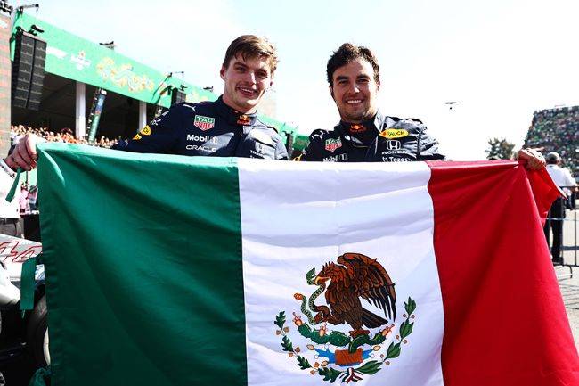 F1: Hattrik Podium di GP Meksiko, Duo Pembalap Red Bull Racing Honda Catat Rekor F1 Red Bull Honda