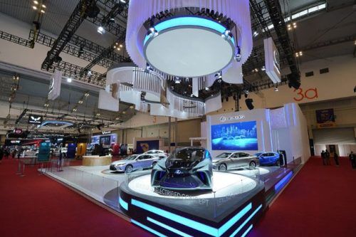 GIIAS 2021: Booth Lexus Gabungkan Imajinasi Elektrifikasi Dua Dunia