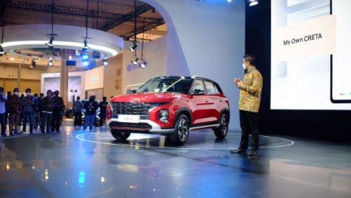 GIIAS 2021: Begini Ragam Kelebihan Fitur BlueLink Hyundai Creta 